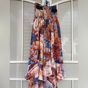 Akemi Kin Flowy Floral Skirt